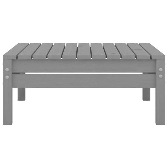 Salon de Jardin Modulable 4 Places Style Palette en Bois de Pin Massif Gris – ComfortXL Outdoor Living - Image 3