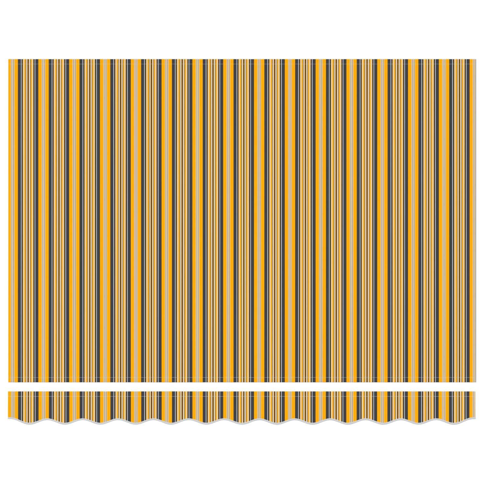 ComfortXL - Store banne motorisé électrique aluminium terrasse Jaune Gris Anthracite 2,5x2m - ComfortXL Outdoor Living - Image 6