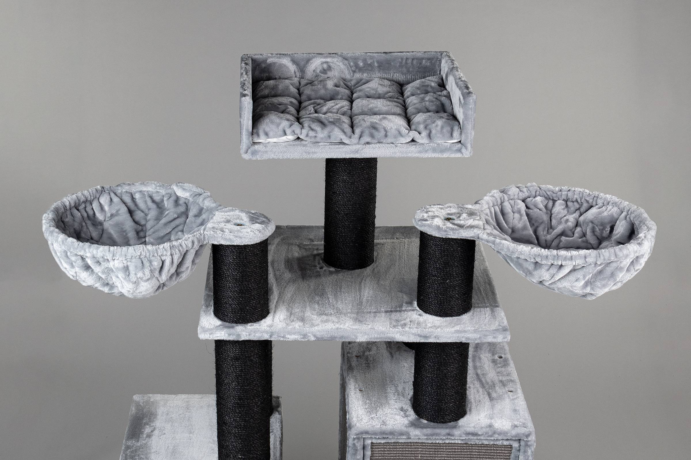 Rhr Concepts Bv - Arbre à chat Cat Paradise Blackline (Gris Clair) - RHR Concepts BV - Imagen 4