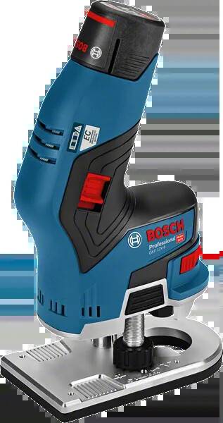 Bosch Professional - Affleureuse sans fil BOSCH GKF 12V-8 - 2 batteries, chargeur - 06016B0000 - Image 4