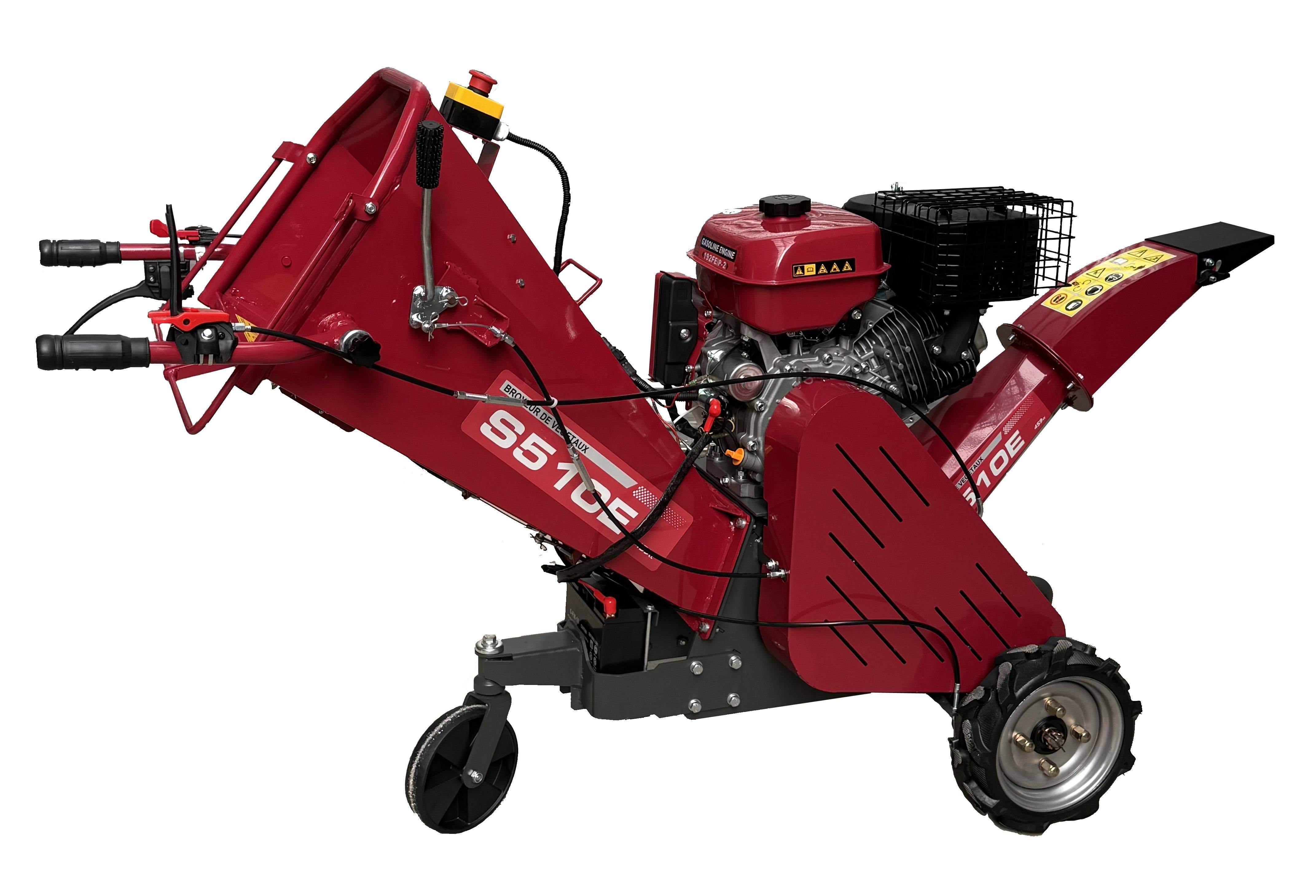Electropower - Broyeur de branche auto- tracté 19cv, pour bois vert et sec - Image 2