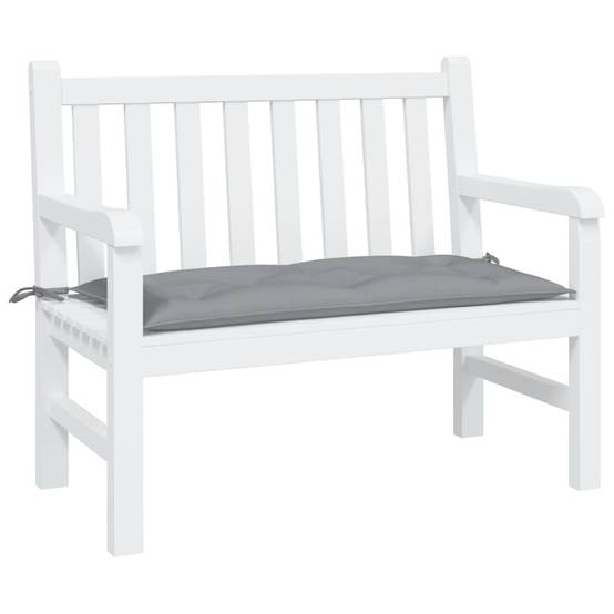 Coussin de banc de jardin Gris 100 X 50 cm - Prolenta Premium - Image 3