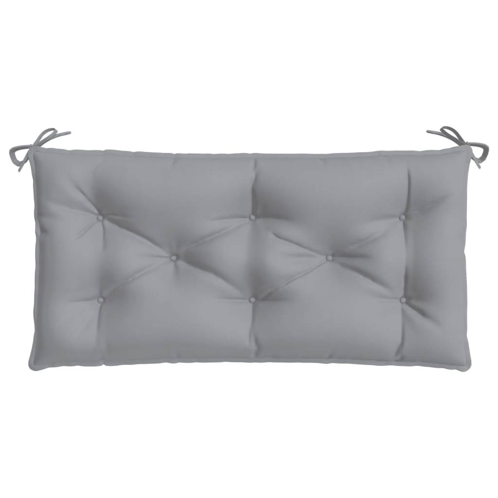 Coussin de banc de jardin Gris 100 X 50 cm - Prolenta Premium - Image 4