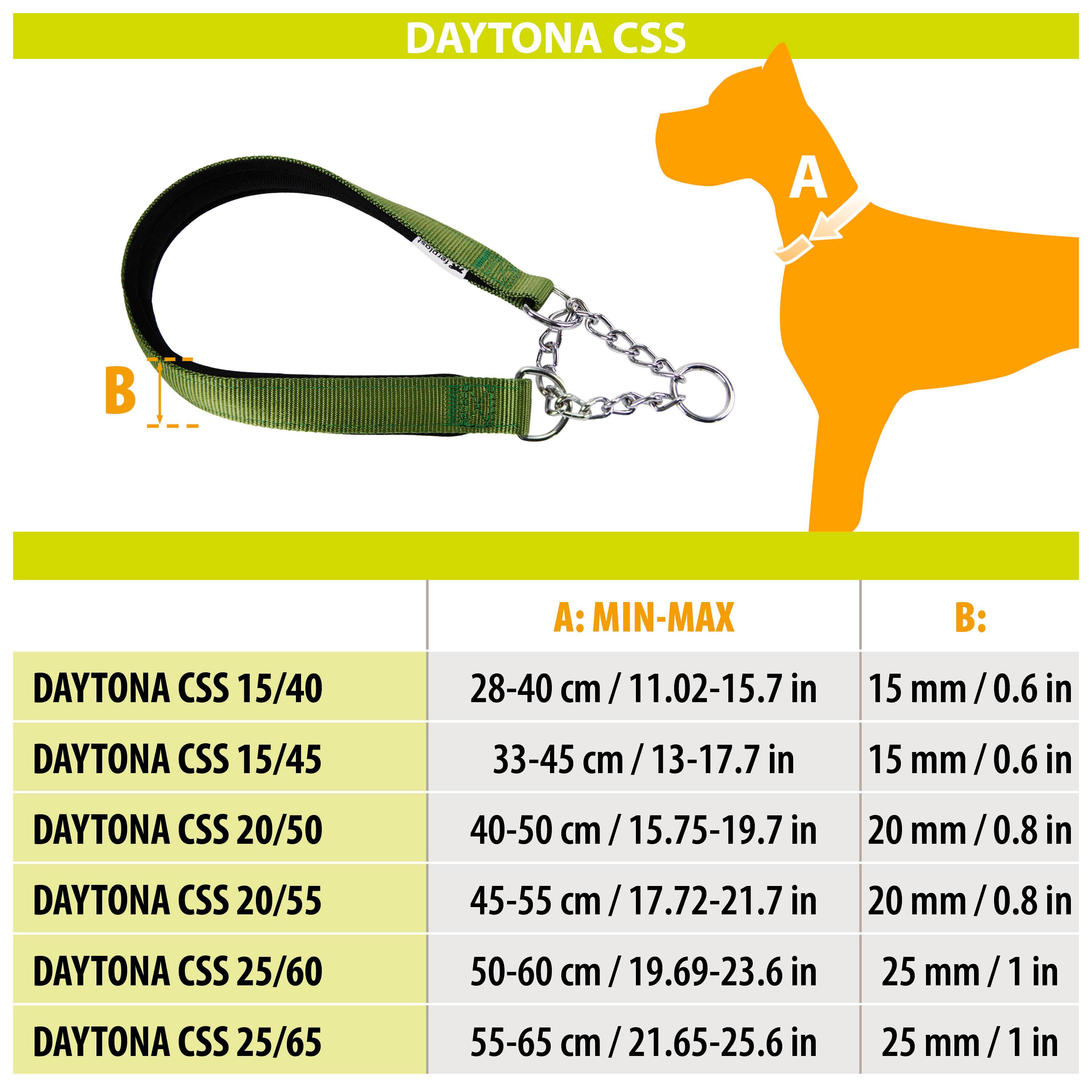Ferplast - FERPLAST DAYTONA CSS collier semi-étrangleur chien nylon rembourrage moelleux couleurs - Imagen 2