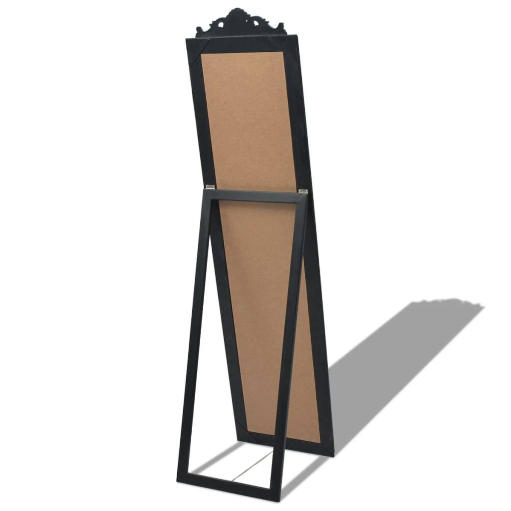 Maison Chic - Miroir sur pied Style baroque 160x40 cm Noir Maison Chic - Image 3