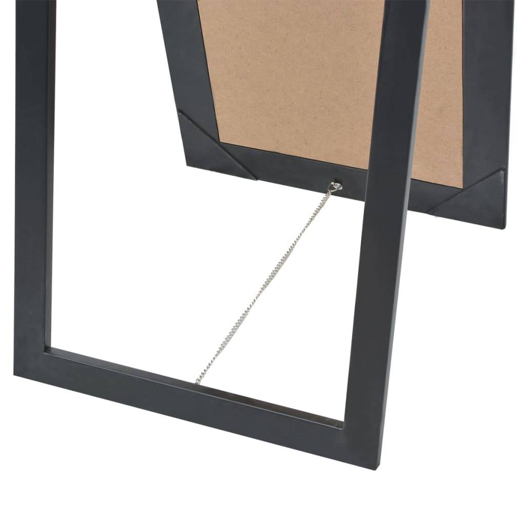 Maison Chic - Miroir sur pied Style baroque 160x40 cm Noir Maison Chic - Image 4