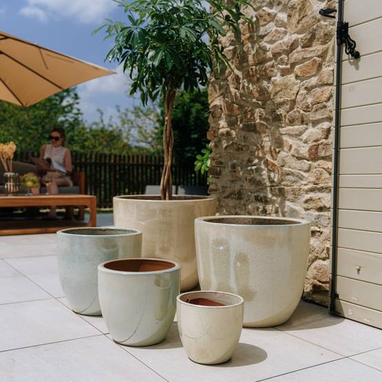 Pot LANCELOT 21x19cm perle - Image 2