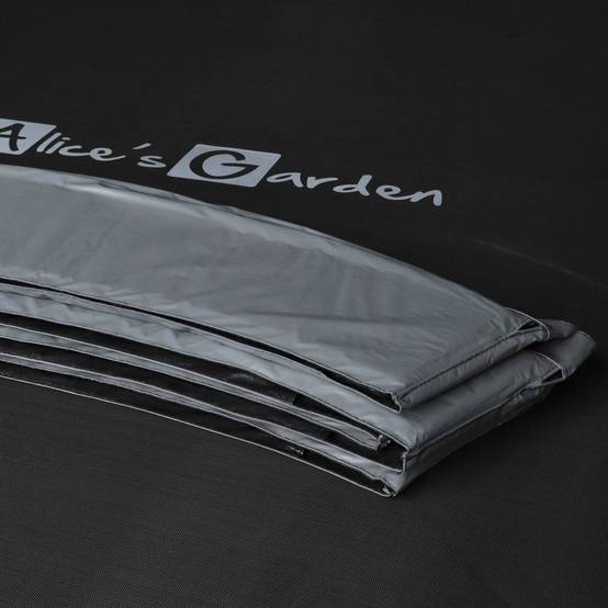 sweeek - Trampoline rond Ø 250cm gris avec filet de protection intérieur - Pluton Inner – Nouveau modèle - trampoline de jardin 2.50 m 250 cm |Qualité | sweeek - Image 5
