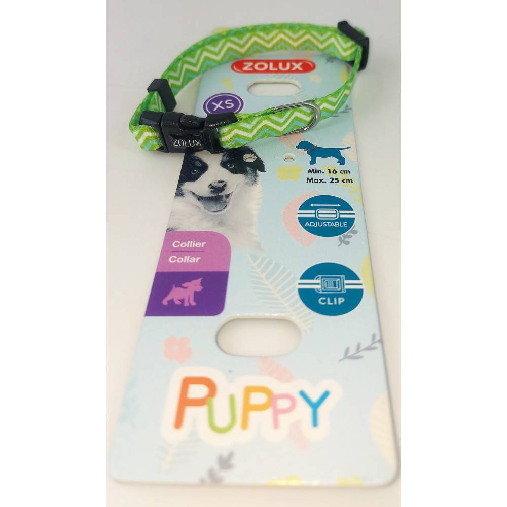 Zolux - Collier PUPPY PIXIE 8 mm 16 à 25 cm couleur vert pour chiots - Imagen 7