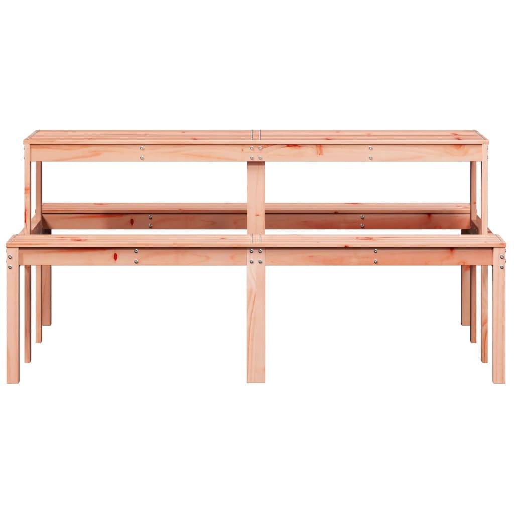 ComfortXL - Grande Table de Pique-Nique Conviviale 160cm en Bois de Douglas Robuste avec Bancs – ComfortXL Outdoor Living - Image 4