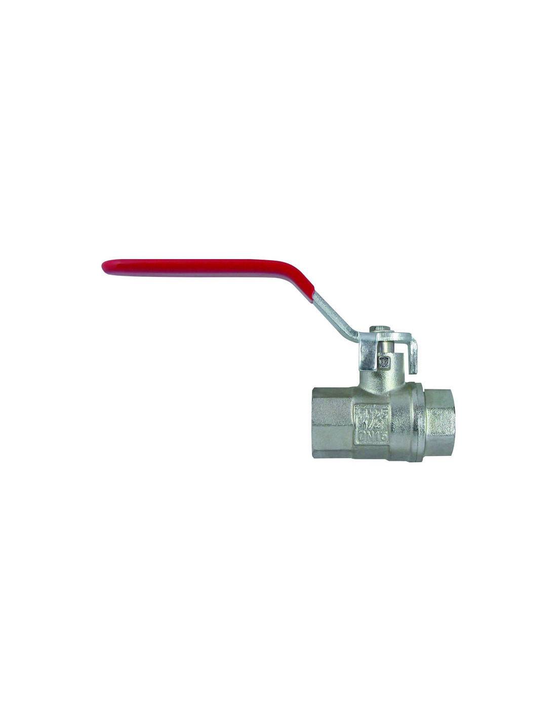 Cap Vert - Vanne Laiton F/f 26x34 Robuste, Certifiée Acs, Raccordement F/f - Capvert
