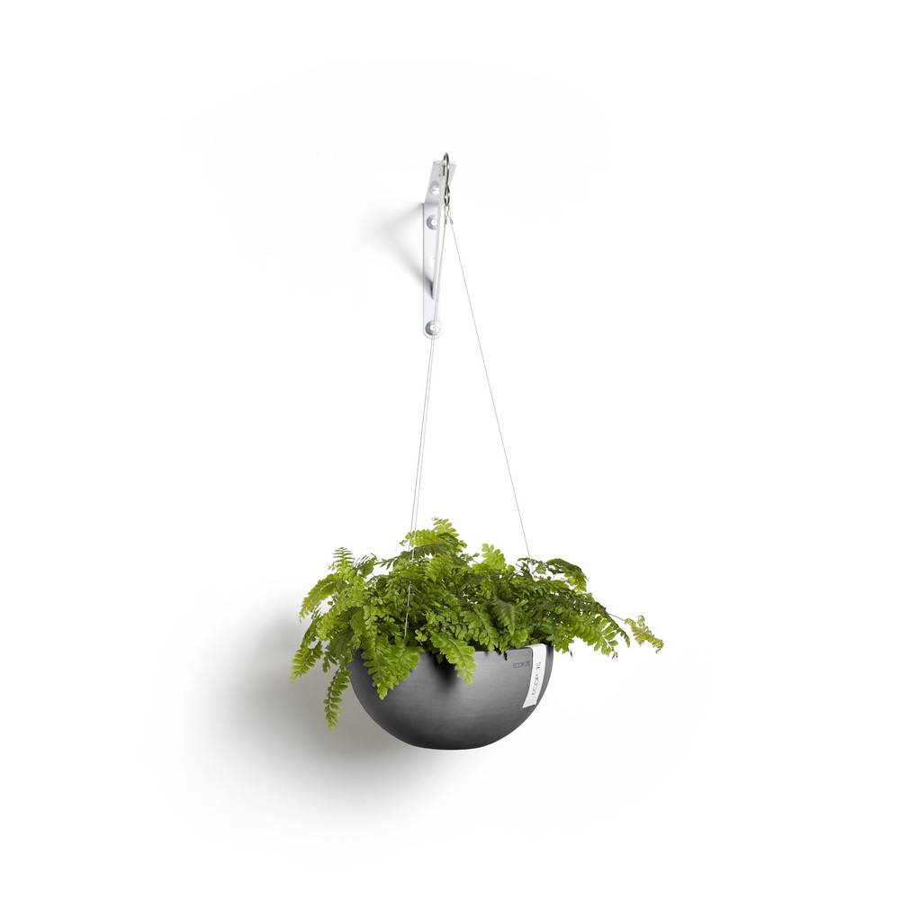 Ecopots - Pot supsendu Brussels 27 Gris - Ø 26,5 x H. 13 cm - 4,2 L ECOPOTS - Imagen 2