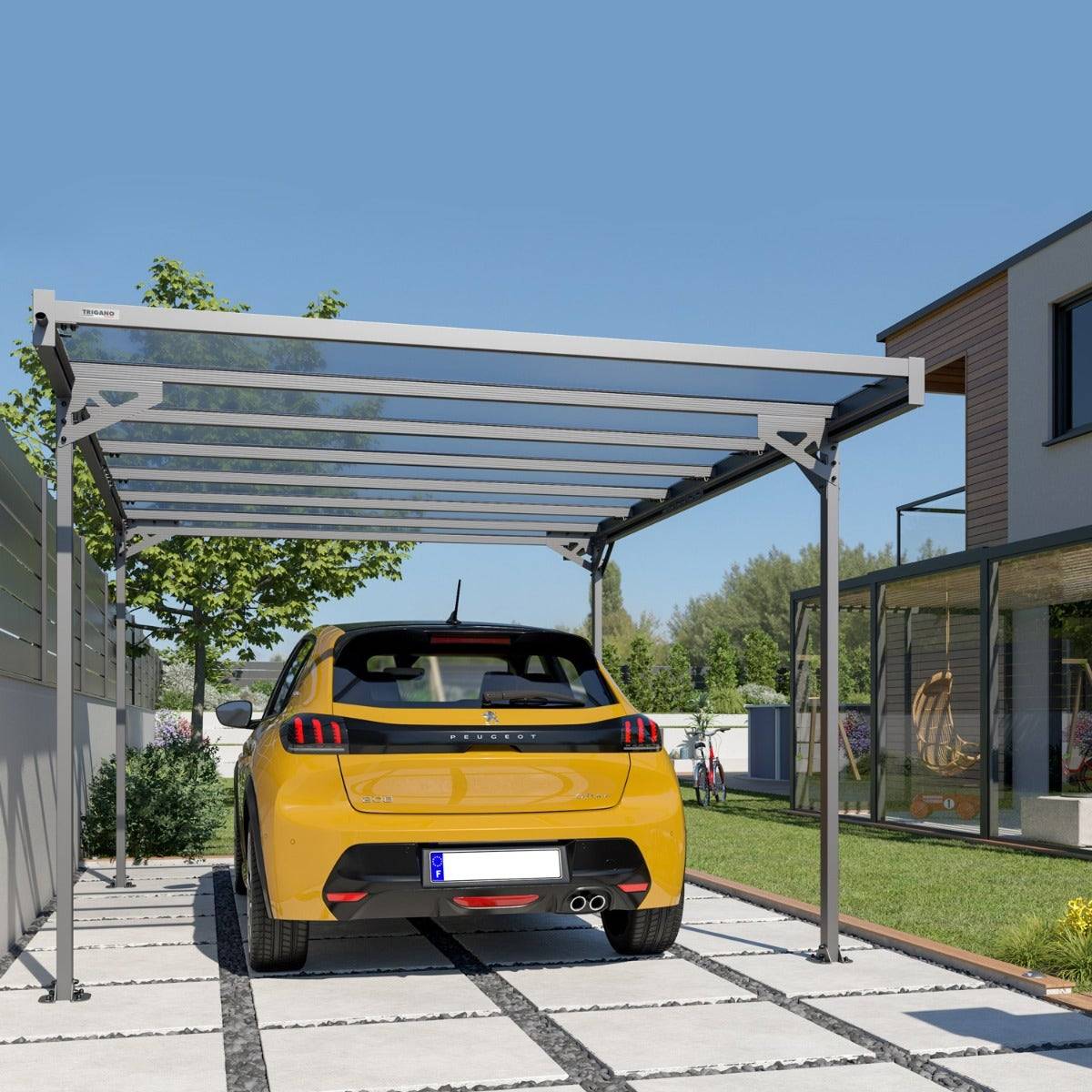 Trigano Jardin - Carport aluminium Trigano Mistral 15 m² - Image 1
