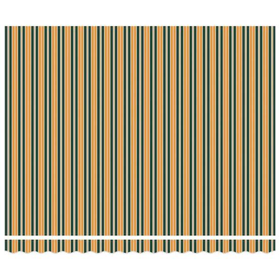 Auvent de Terrasse Manuel Tissu Acier avec Éclairage LED pour Soirées Vert et Jaune 400x300 cm – ComfortXL Outdoor Living - Image 9