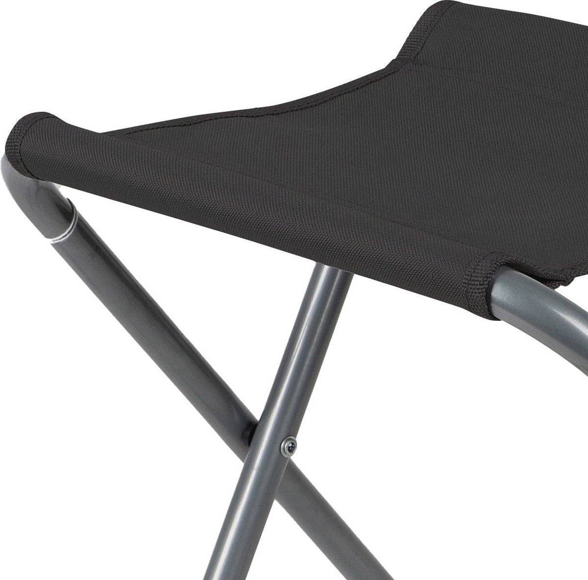 Importdistrib - Tabouret de camping - Pliable - noir - 33 x 27 x 35 cm IMPORTDISTRIB - Imagen 2