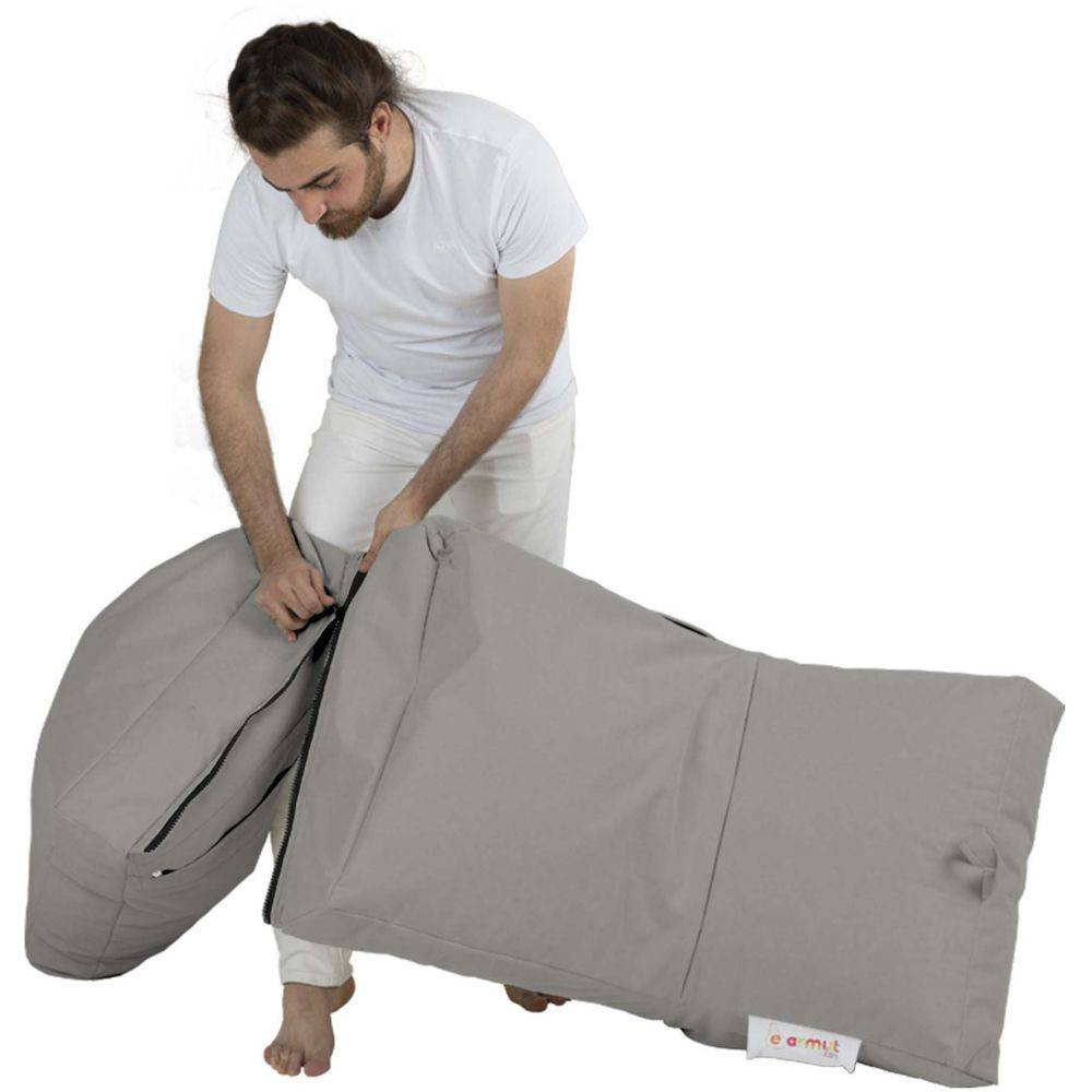 Hanah Home - Pouf de jardin convertible waterproof Siesta - Imagen 2