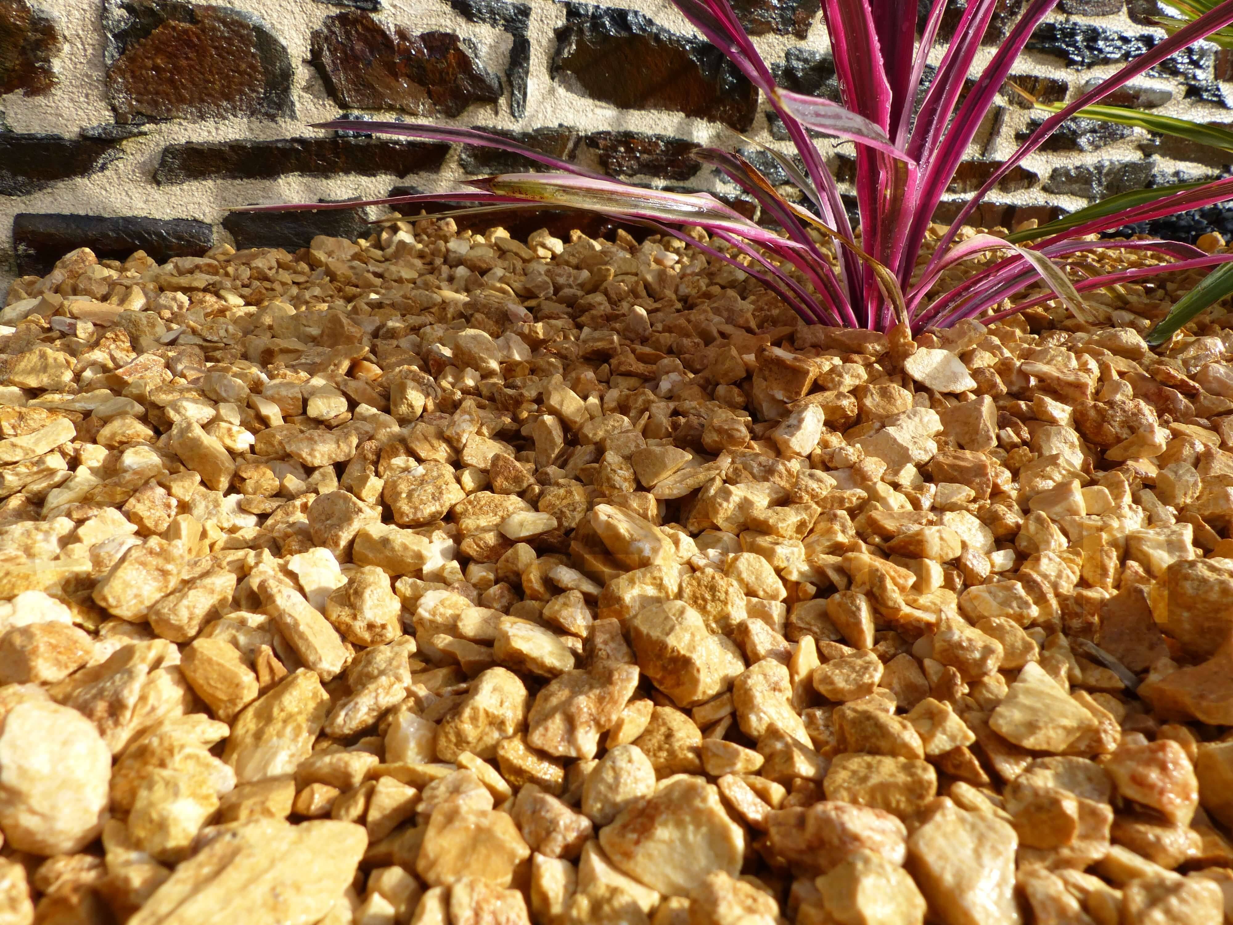 Gravier Jaune Doux 10-20 Pack de 10 M² - 20 sacs - 400 kg - Image 4