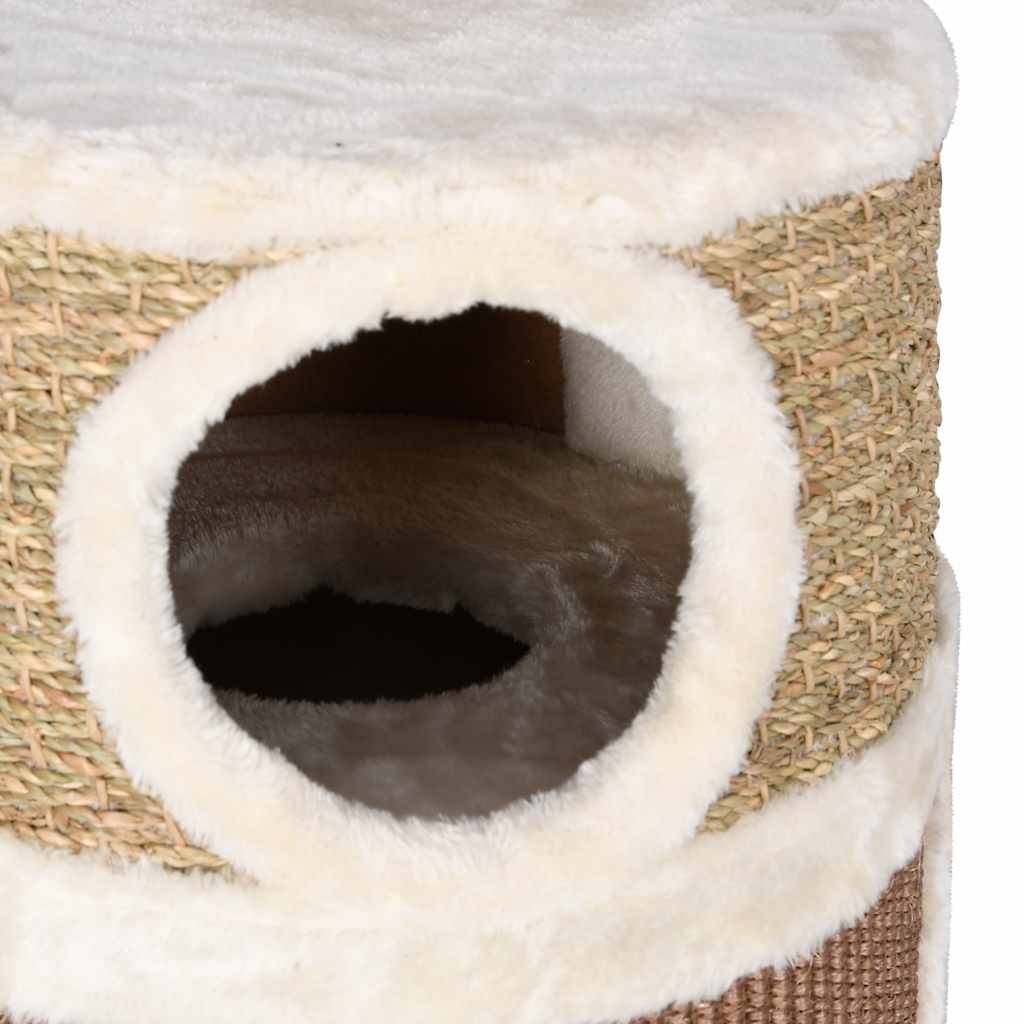 Vidaxl - Tonneau à gratter pour chats 60 cm Herbiers marins vidaXL 170976 - Imagen 4