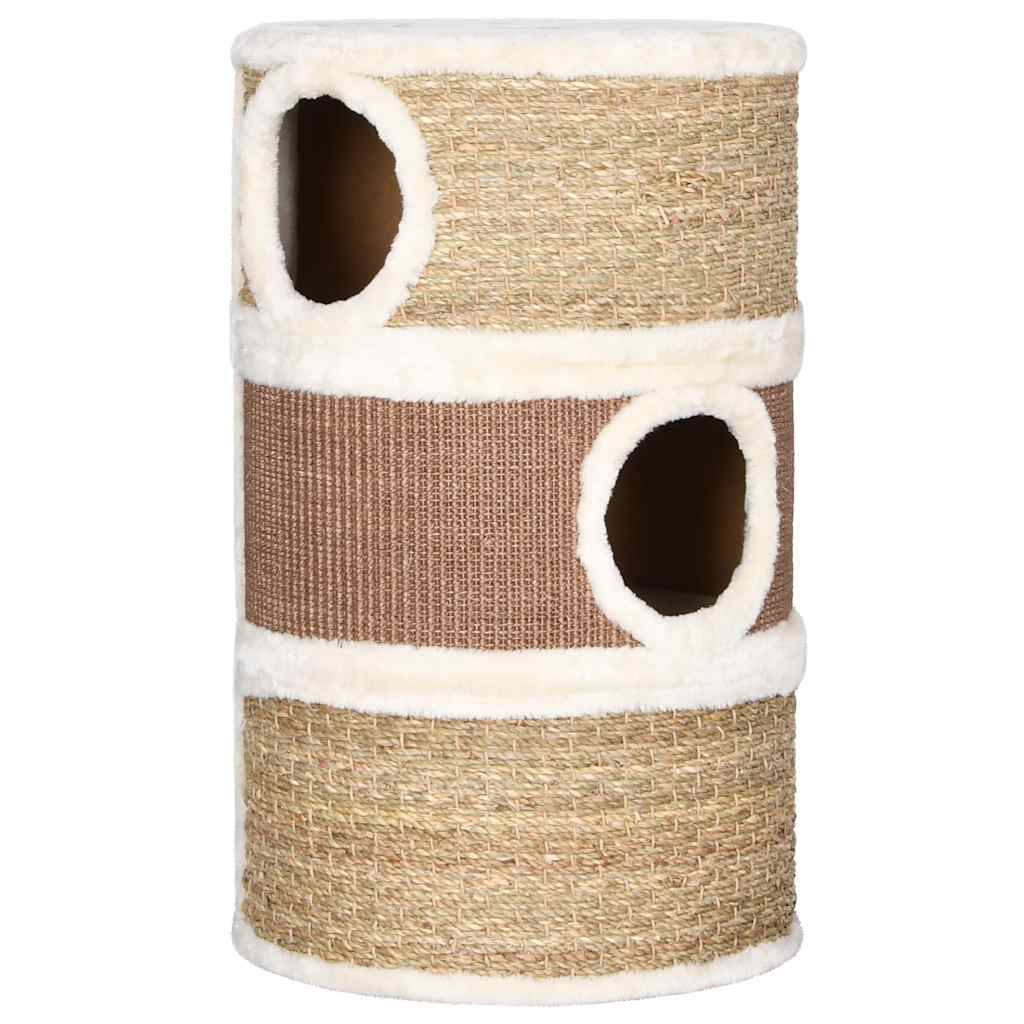 Vidaxl - Tonneau à gratter pour chats 60 cm Herbiers marins vidaXL 170976 - Imagen 8