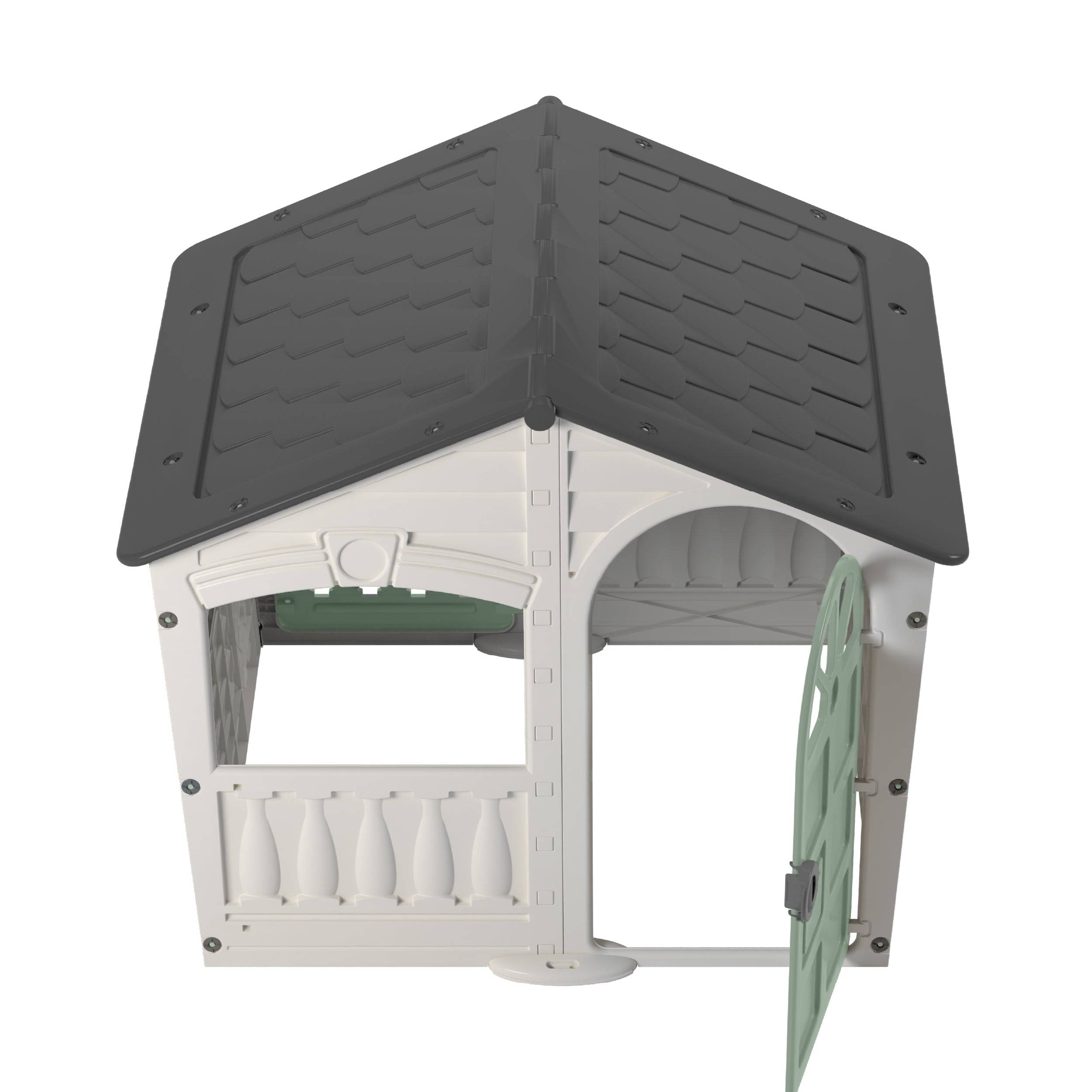 Cabane enfant plastique blanc crème SNOWDRIFT - Image 4