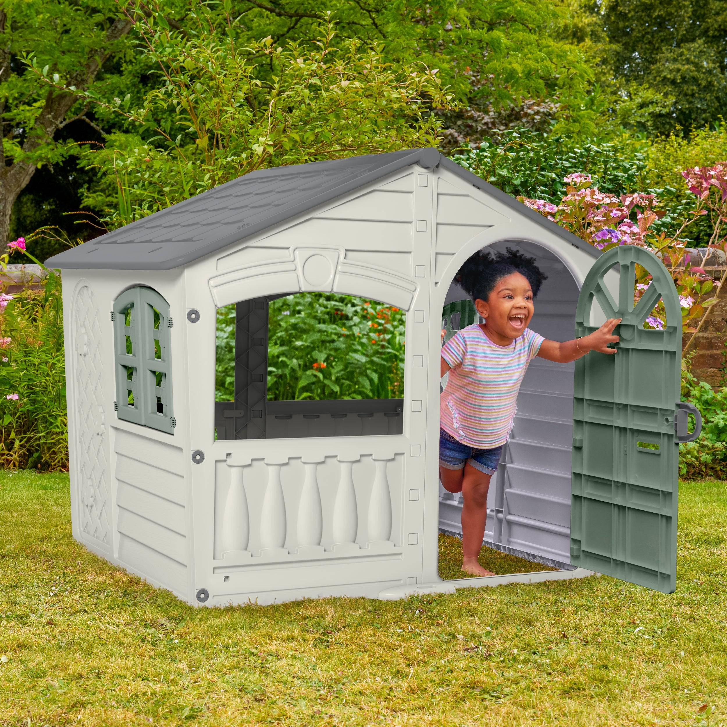 Cabane enfant plastique blanc crème SNOWDRIFT - Image 6