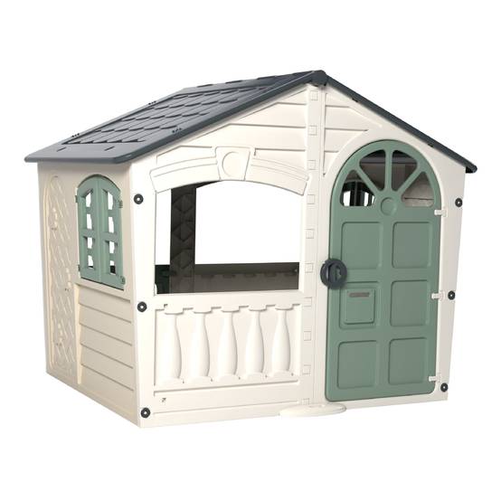Cabane enfant plastique blanc crème SNOWDRIFT - Image 2