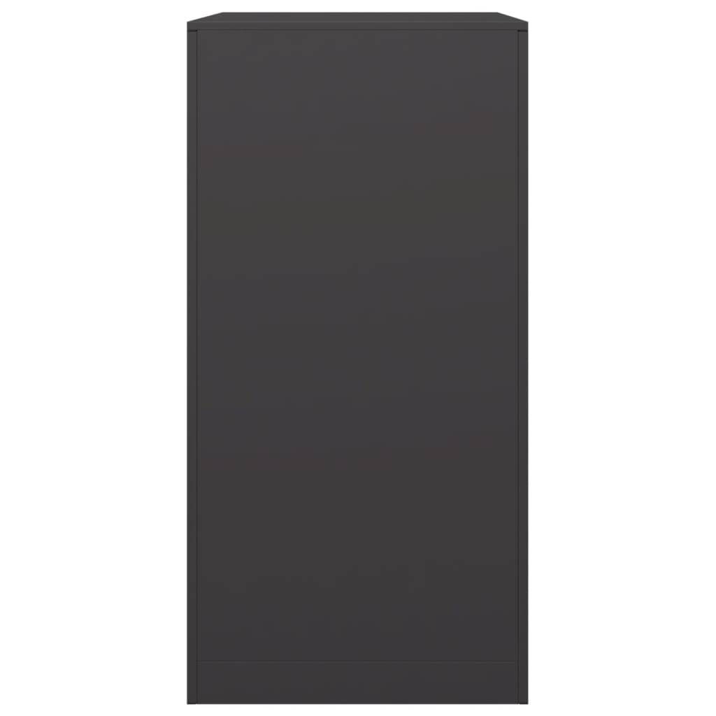 Range bûches acier robuste pour cheminée jardin intérieur extérieur Noir 80 cm – ComfortXL Outdoor Living - Image 5