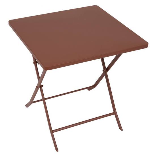 Hesperide - Table de jardin Greensboro 2 places pliable 70x70cm acajou Hespéride - Image 3