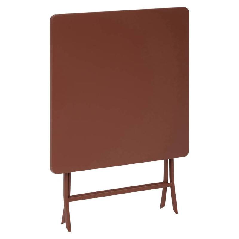 Hesperide - Table de jardin Greensboro 2 places pliable 70x70cm acajou Hespéride - Image 6