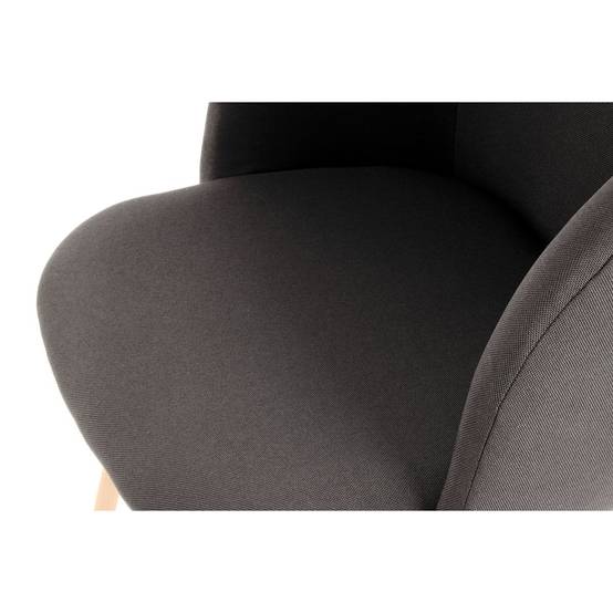 Lot de 2 Chaises Déco "Celina" 84 cm Noir - Image 4