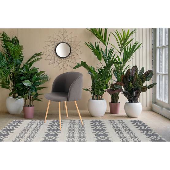 Lot de 2 Chaises Déco "Celina" 84 cm Noir - Image 3