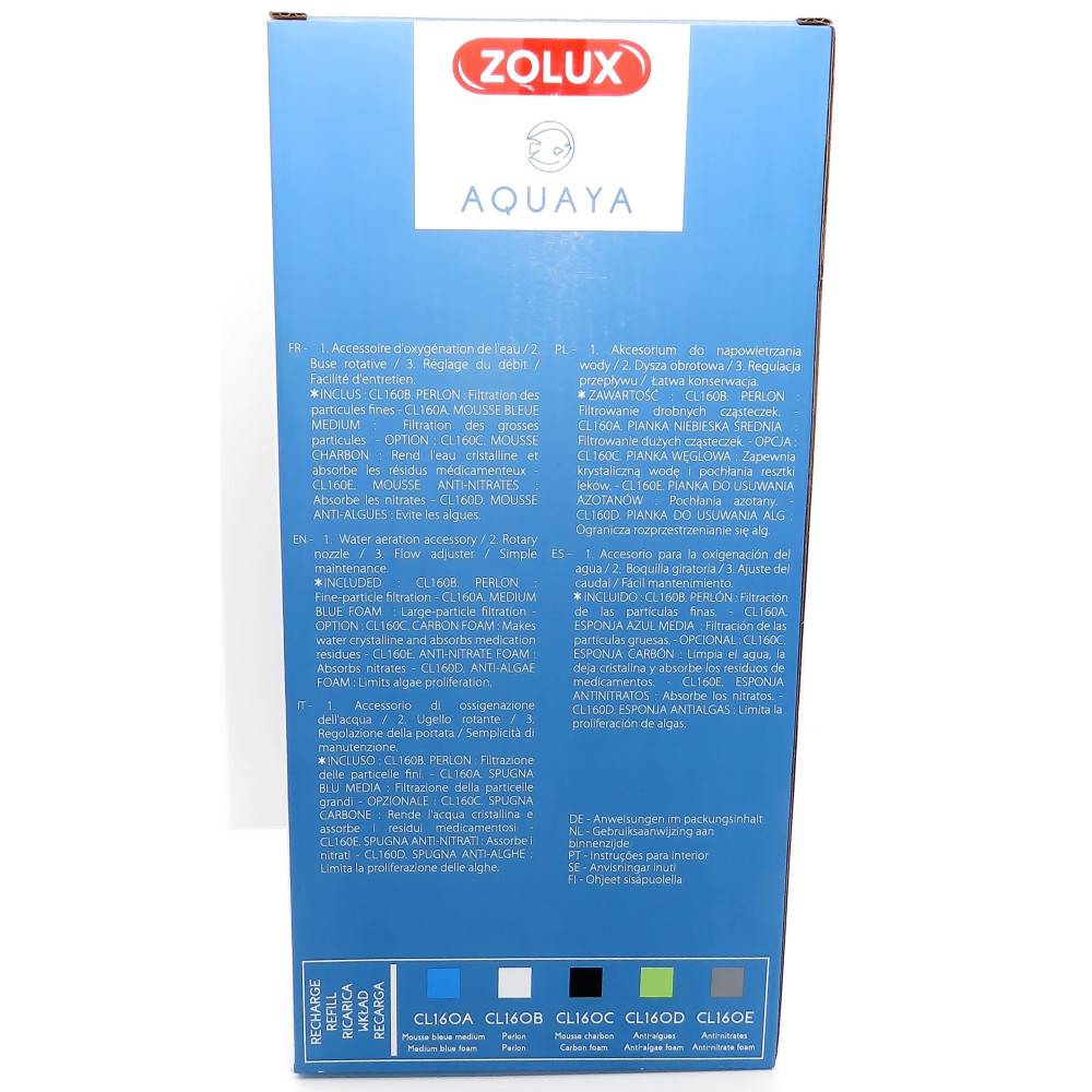 Zolux - Filtration intérieure classic 160 zolux 14 W pour aquarium de 120 à 160 L. - Imagen 4