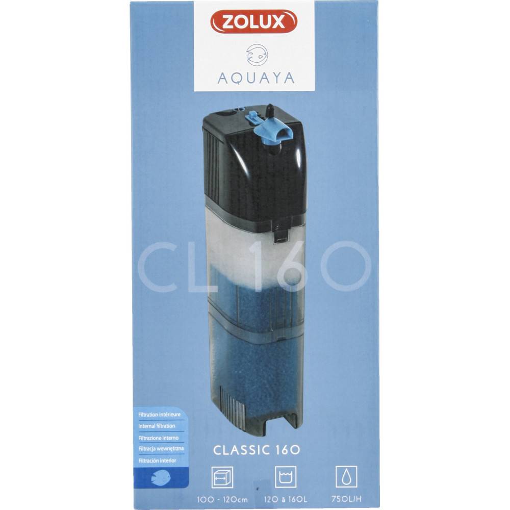Zolux - Filtration intérieure classic 160 zolux 14 W pour aquarium de 120 à 160 L. - Imagen 2