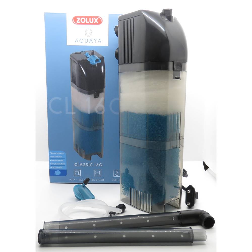 Zolux - Filtration intérieure classic 160 zolux 14 W pour aquarium de 120 à 160 L. - Imagen 7