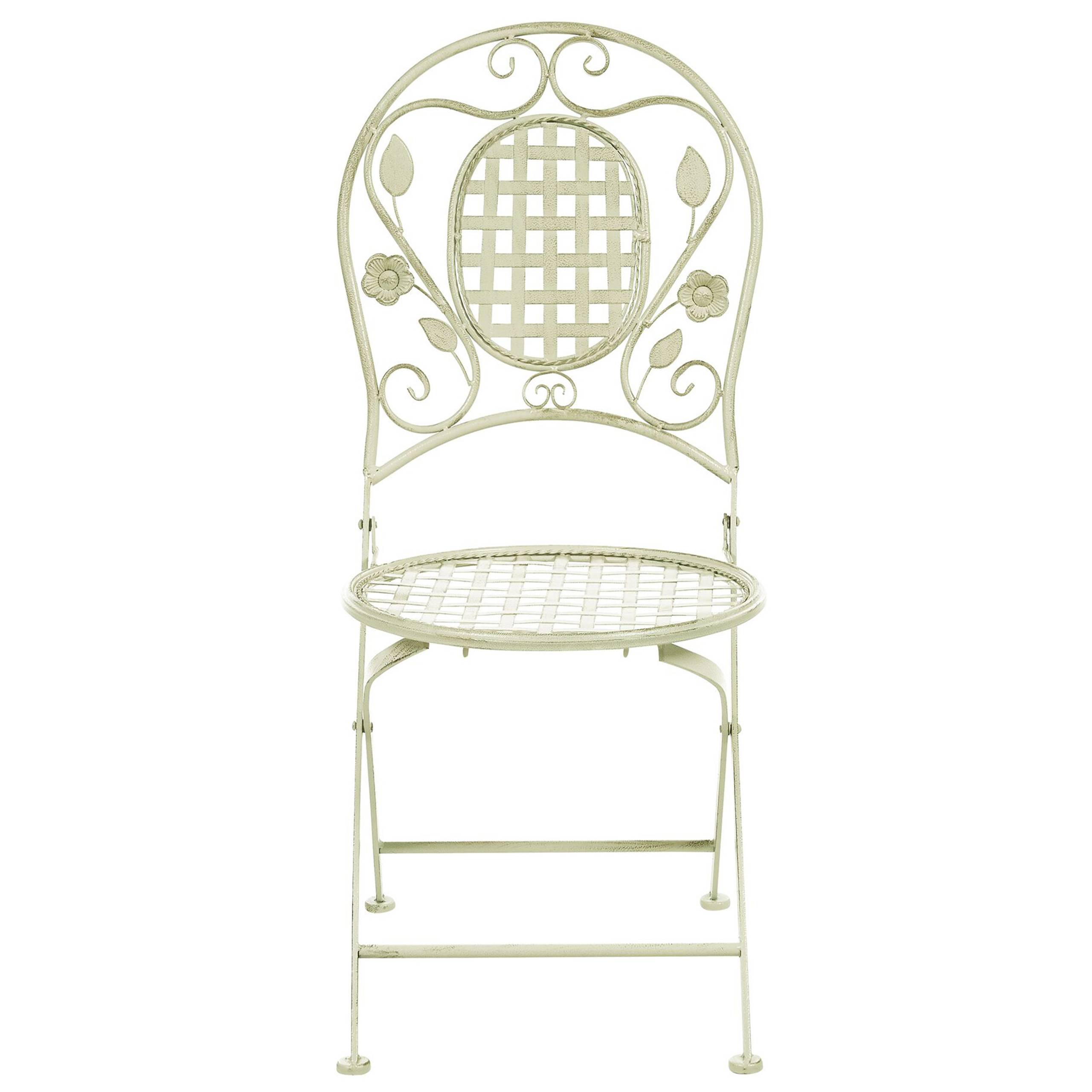 Beliani - Chaise de jardin Métal Vert clair BIVIO - Beliani - Imagen 4