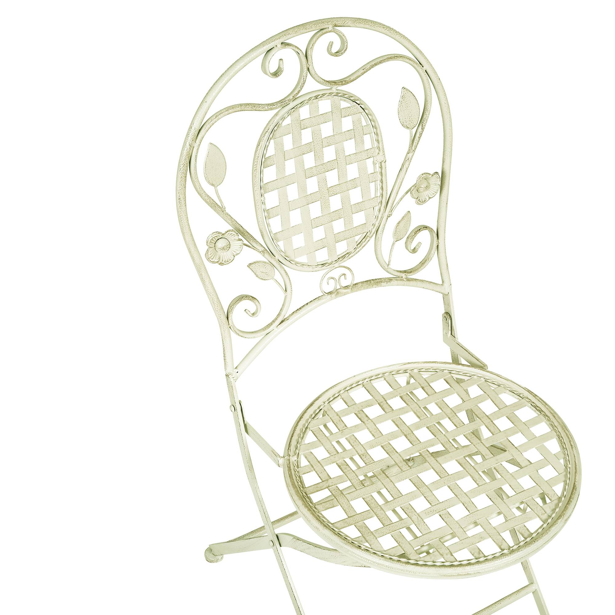 Beliani - Chaise de jardin Métal Vert clair BIVIO - Beliani - Imagen 7