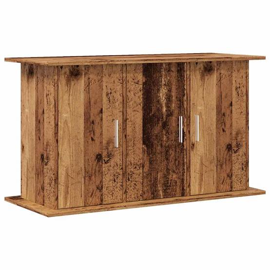 Meuble pour aquarium Bois d'Ingénierie pour Salon avec 6 Portes 101x41x58 cm Vieux Bois - ComfortXL Outdoor Living - Image 2