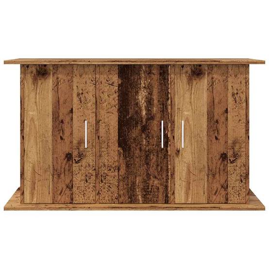 Meuble pour aquarium Bois d'Ingénierie pour Salon avec 6 Portes 101x41x58 cm Vieux Bois - ComfortXL Outdoor Living - Image 4