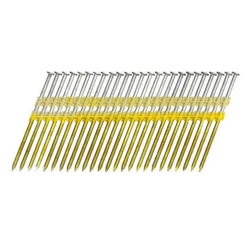 Norfix - 2000 Pointes en bande RH 65 x 2.8 mm 21° NORFIX NFX1106 galvanisée à chaud (zinc 50 µ) annelée Norfix - Imagen 1