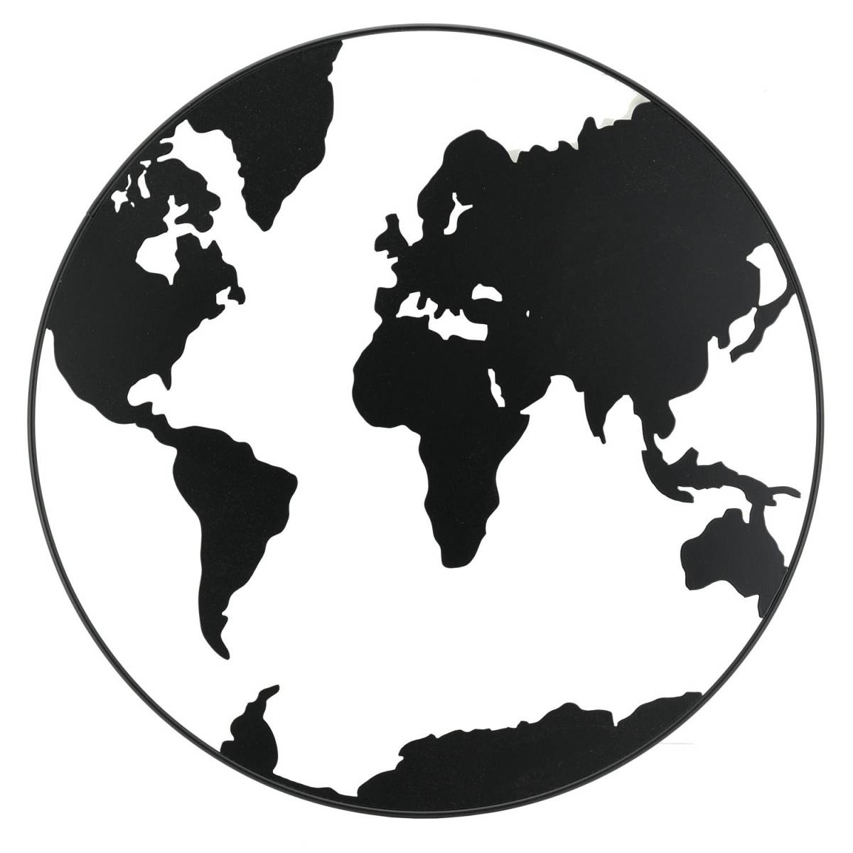 Aubry Gaspard - Mappemonde en métal laqué - Imagen 1