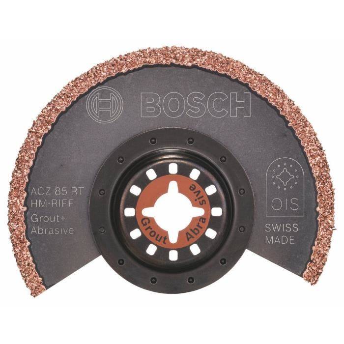 Bosch - Lame de scie segment à concrétion carbure BOSCH ACZ 85 RT - POur outil oscillant - STARLOCK - 2608661642 - Imagen 1