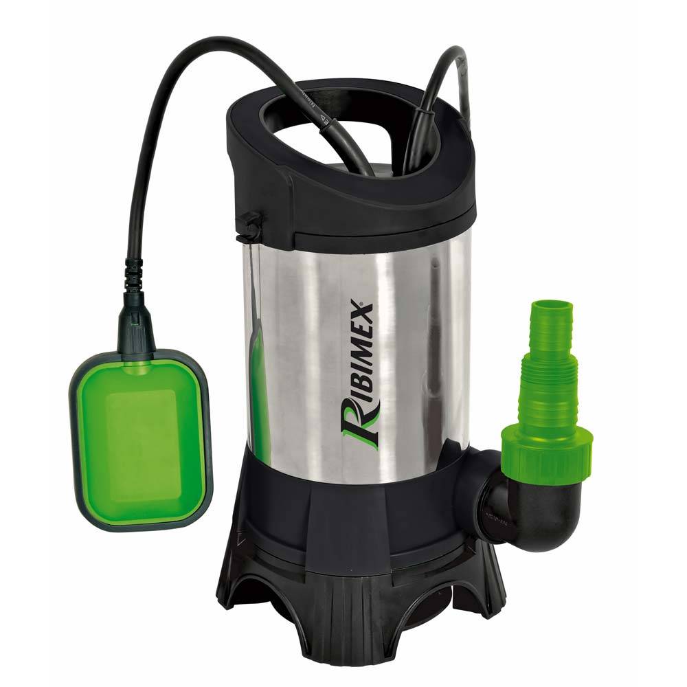 Ribimex - Pompe vide cave Pro inox 900 W (Eaux Chargées) - Imagen 1