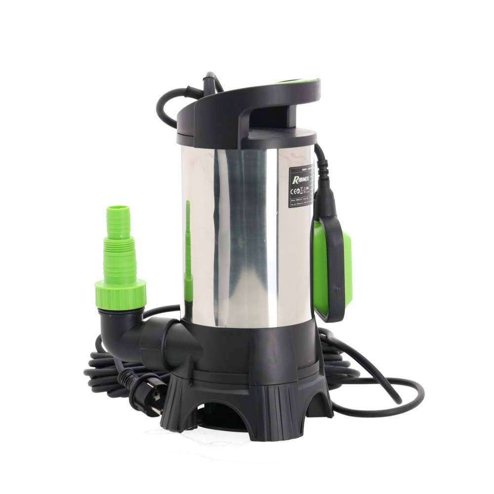 Ribimex - Pompe vide cave Pro inox 900 W (Eaux Chargées) - Imagen 3