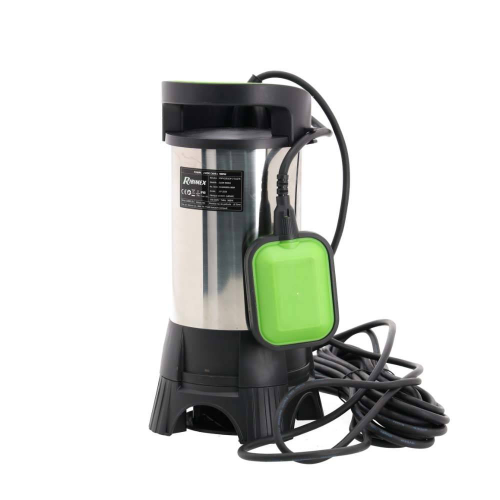 Ribimex - Pompe vide cave Pro inox 900 W (Eaux Chargées) - Imagen 2