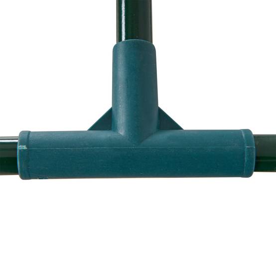 Serre de jardin acier pour plantes protection météo 200x100x80cm vert - ComfortXL Outdoor Living - Image 9