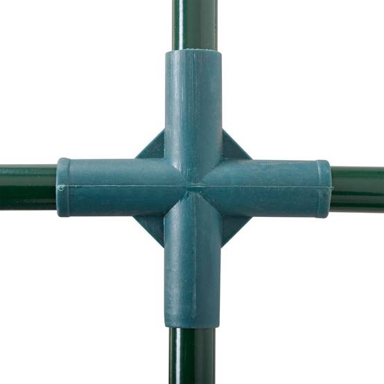 Serre de jardin acier pour plantes protection météo 200x100x80cm vert - ComfortXL Outdoor Living - Image 10