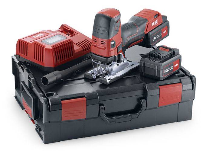 Scie sauteuse 18V JS 18.0-EC/5.0 Set FLEX - 2 batteries + chargeur + coffret + accessoires - 489778 - Imagen 1