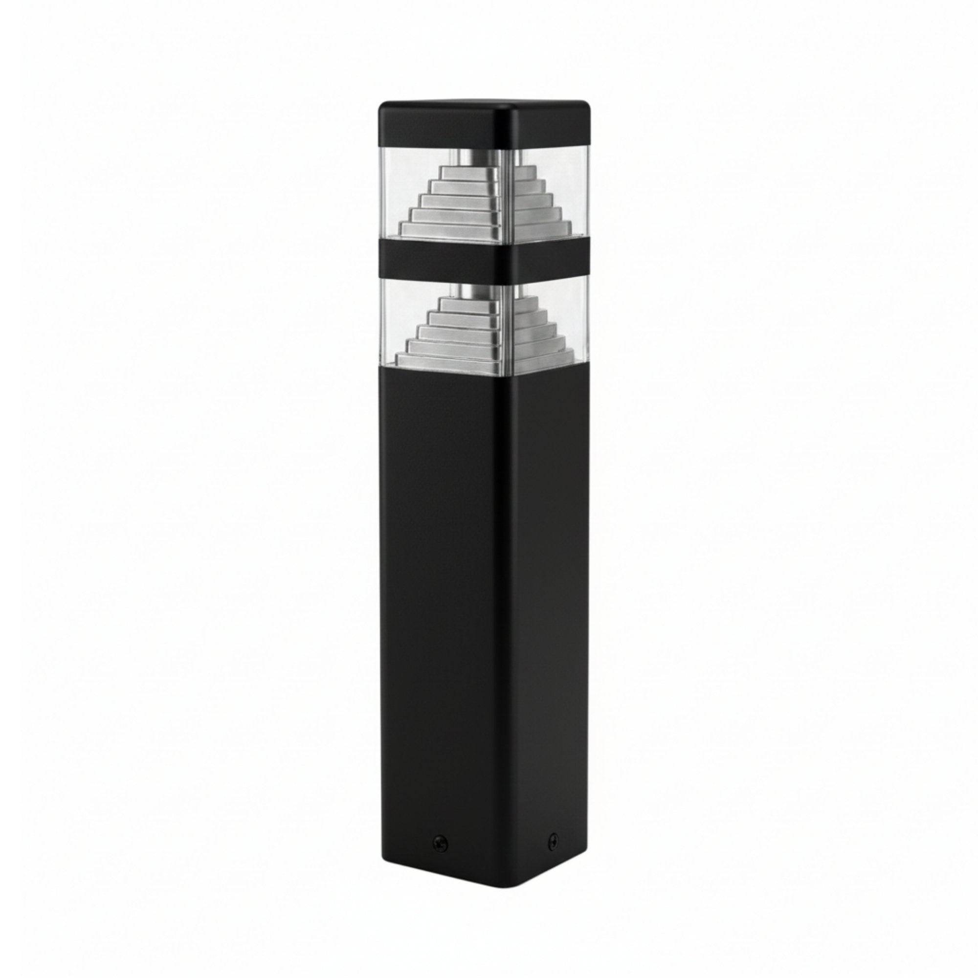 Borne extérieure Pyramide 40cm Noir - Image 1