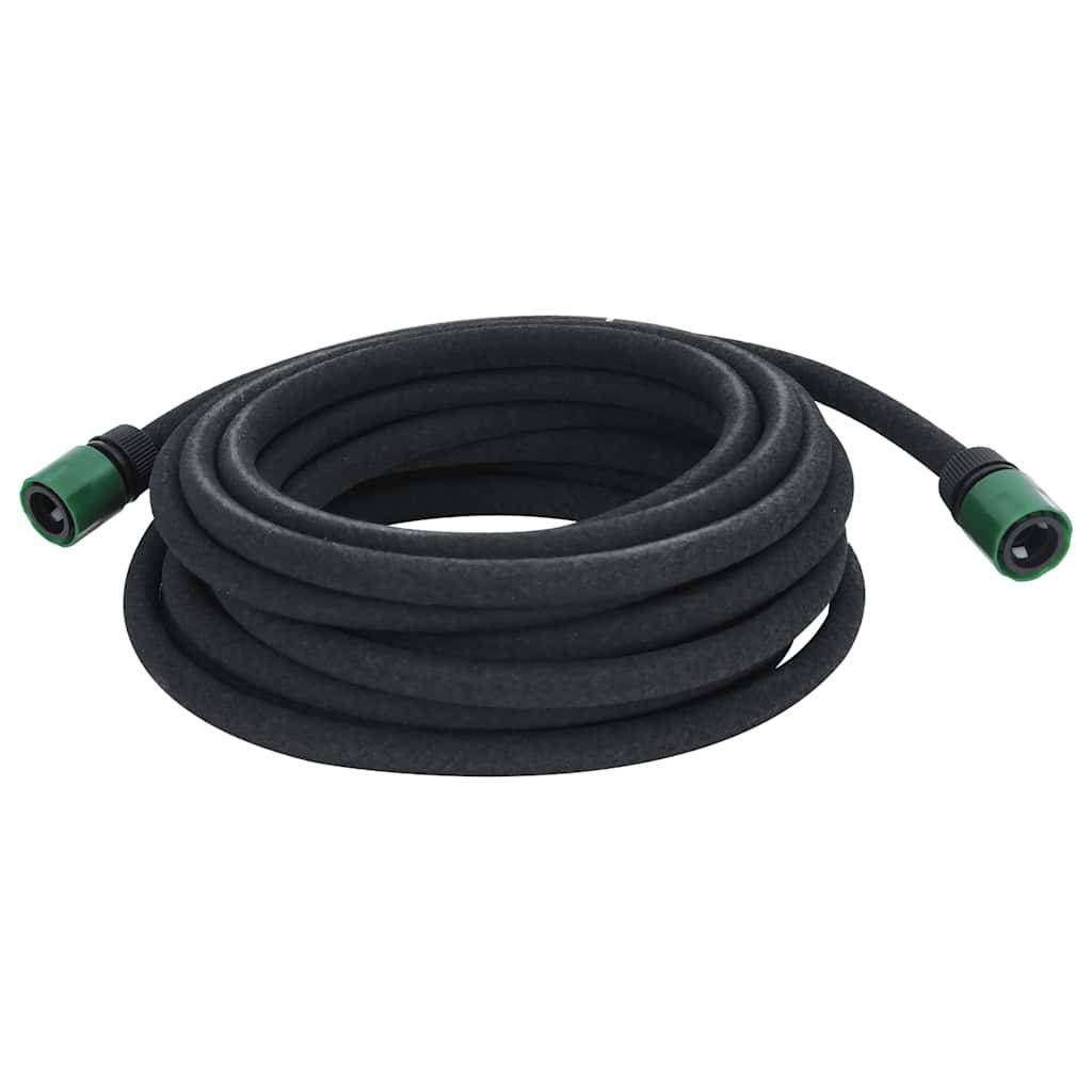 Vidaxl - Tuyau d'arrosage de jardin noir 0,6" 10 m caoutchouc vidaXL 155869 - Image 2