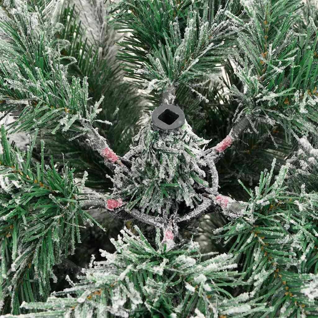 ComfortXL - Sapin Artificiel 150 cm Vert et Blanc, Lumineux avec LED et 61 Décorations Incluses – ComfortXL Outdoor Living - Image 9